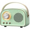 PRENOSNÉ KUCHYNSKÉ RÁDIO FM BLUETOOTH RETRO USB SD AUX MP3 NA BATÉRIE