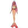 Mattel Barbie Pohádková mořská panna žlutá, HRR05
