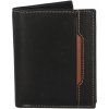 Pánska kožená peňaženka čierno/hnedá - Diviley Tarkyn hnedá
