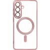 Kryt Electro Mag Cover Case s MagSafe Samsung Galaxy S26 Plus Rose Gold