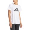 Dámske tréningové tričko s krátkym rukávom ADIDAS-WE LOGO T WHITE/BLACK Biela S 25/26