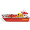 SIKU Super - čln prevážajúci hasičské auto 1:50, 10432117