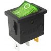 IRS-701DC 12V podsvietený vypínač, zelený