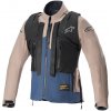 ALPINESTARS bunda TECHDURA, ALPINESTARS (černá/hnědá/tmavě modrá) 2025 - S