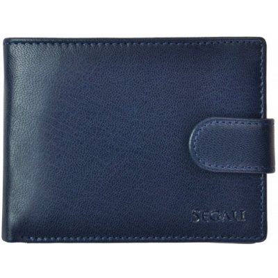 Segali pánska kožená peňaženka 2511 modrá