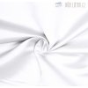 Dekoračná látka so saténovým vzhľadom, biela 1 m