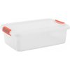 KIS K Latch Box M, průhledná/oranžová