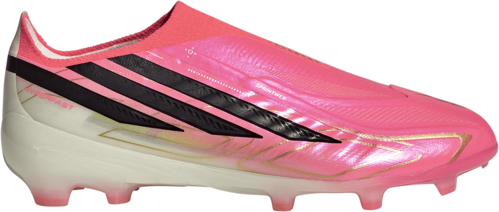 adidas F50 Hyperfast Elite Laceless FG rúžová