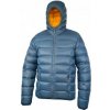 WARMPEACE VERNON majolica blue/nugget gold XL; Modrá bunda