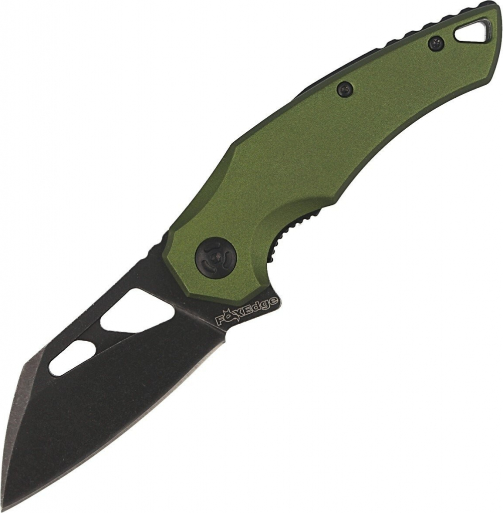 Fox Knives FOX EDGE ATRAX OD TYPE D STONE WASHED BLADE G10 BACK SIDE SPACER