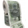 TOALETNÝ PAPIER POĽSKÝ ZŁOTY 100 PLN BANKOVIEK