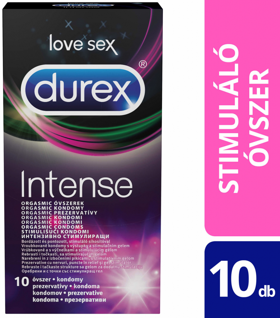 Durex Intense Orgasmic 10 ks od 5,8 € - Heureka.sk