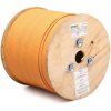 KELine KE550HS23-B2ca SFTP, Cat6A, drot, LSOH, B2ca, AWG23, 10Gbit, cievka, 500m, oranžový