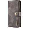 DG.MING 34225 DG.MING Peňaženkový obal 2v1 Apple iPhone 13 šedý