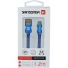 Swissten 71522208 USB/Micro USB, 1,2m, modrý