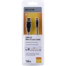 Belkin F3U155bt1.8M USB 2.0 A - Mini B, 1,8m