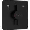 Hansgrohe DuoTurn Q - Batéria pod omietku pre 2 spotrebiče, čierna matná 75414670