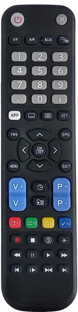 Diaľkový ovládač Sencor SDB 6010SI IRDETO USB PVR