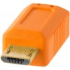 Tether Tools CU5430ORG USB 2.0 A Male to Micro B, 5-pin, 4,6m, oranžový