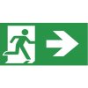 Piktogramy DS 300x150 pre rám DS E2 - Exit doprava