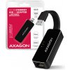AXAGON ADE-XR, USB 2.0 - Fast Ethernet sieťová karta, auto inštal, čierna ADE-XR