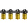 Mosadzná tryska E3D M6 - 0,6mm / 1,75mm - PTFE povrch (TRYSKA E3D M6 0,6mm - Teflón)