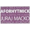 Aforhytmick - Juraj Macko