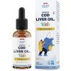 Osavi Norwegian Cod Liver Oil Kids, Olej z tresčej pečene pre deti, citrón, 1000 mg Omega-3, 50 ml