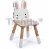 Drevená stolička zajac Forest Rabbit Chair Tender Leaf Toys pre deti od 3 rokov