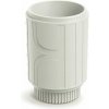 Prosperplast Kvetináč FOLKA ROUND MIDL 40 cm, výška 58 cm – piesková