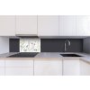 DIMEX | Dibond doska za kuchynskú linku | DBW-06040-219 Kresba z herbára | 60 x 40 cm + Dibond obkladová doska Dimex do kuchyne Kresba z herbára v rozmere 60 x 40 cm