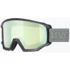 Lyžiarske okuliare UVEX Athletic CV black matt/mirror opal colorvision yellow