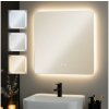 Brilagi - stmievateľné kúpeľňové vyhrievané zrkadlo s podsvietením DIANA LED/17W/230V 60x60 cm IP44 FG-GM1106-D-17W + záruka 3 roky zadarmo