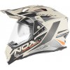 Enduro helma N312 Track Nox (piesková matná, oranžová), veľ. M