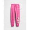GAP Detské tepláky Ružová L Ružová Ružová