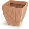 Prosperplast Kvetináč LATIA SQUARE 40cm terakota