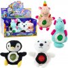 Leantoys Plyšový brušný maskot s vodnými guľôčkami 20 cm Mix