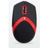AMEI Mouse AM-M101R ErgoMouse Red 800/ 1600dpi USB AMEI AM-M101R