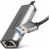 Axagon ADE-25R USB-A 3.2 Gen 1 - 2.5 Gigabit Ethernet sieťová karta, Realtek 8156, auto install, sivá (ADE-25R)