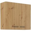 Horná kuchynská skrinka Modena, 80 cm, dub artisan