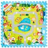 Plastica Podlahové penové puzzle Dedina 9 dielov