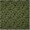 ROTHCO šatka 55 x 55 cm BANDANA GUN PATTERN OLIV