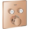 Grohe Grohtherm Smartcontrol Dvojcestná podomietková termostatická batéria, Warm Sunset 29124DA0