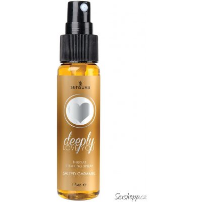 Sensuva Deeply Love You Throat Relaxing Spray Salted Caramel 30 ml