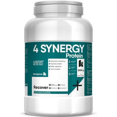 Kompava 4 SYNERGY Protein 2000 g/66 dávok, vanilka