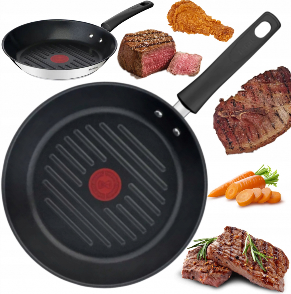 Tefal Grilovacia panvica Duetto+ non-stick 26 cm