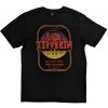 Led Zeppelin Tričko 1971 Wembley Unisex Black 2XL