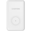 CANYON powerbanka PB-1001B PD&QC3.0,10 000mAh,Qi&AppleMagSafe,In 5/9V (Lightning/USB-C),Out 5/9/12V (USB-A+USB-C),biela (CNS-CPB1001W)