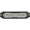 WELLHOX Výstražné osvetlenie oranžové 6x3W LED R65 R10 12/24V IP6K9K AMIO-03930