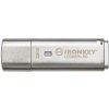 USB flashdisk Kingston IronKey Locker+ 50 32GB (IKLP50/32GB) strieborný